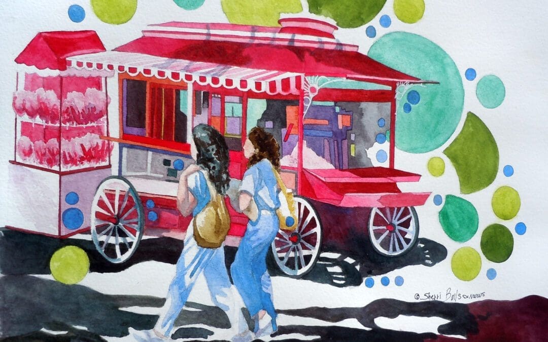 Cotton Candy Cart