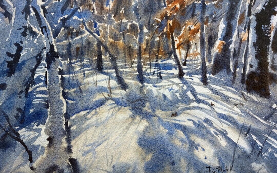 Sunlit Snow