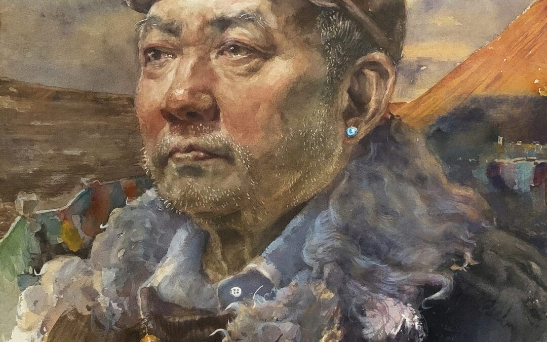 Tibetans old Patriarch