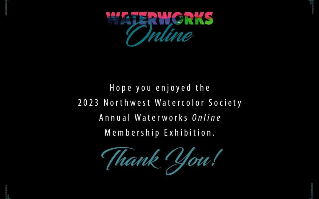 2023 Waterworks Exhibition Thank You slide