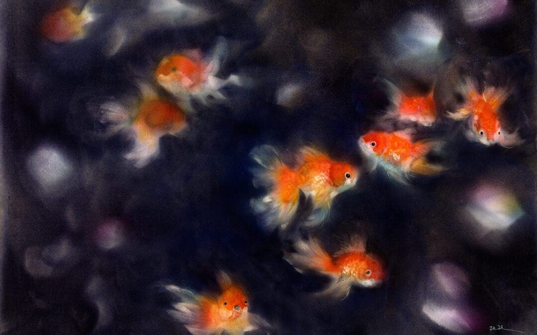 Glow No.5-Gold Fish