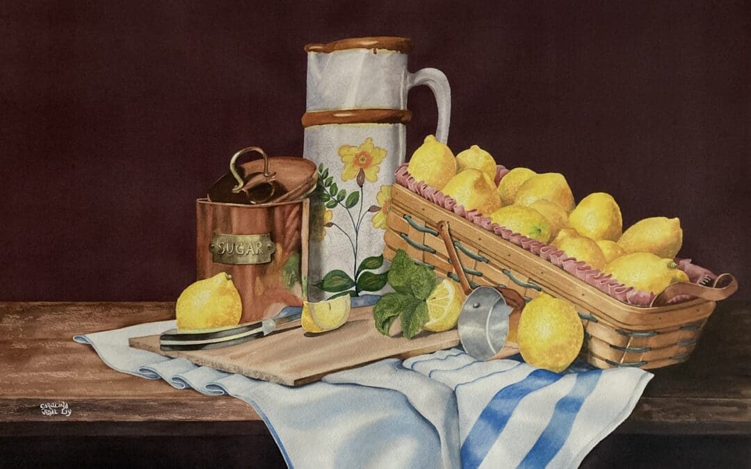 A Basket Full of Lemons