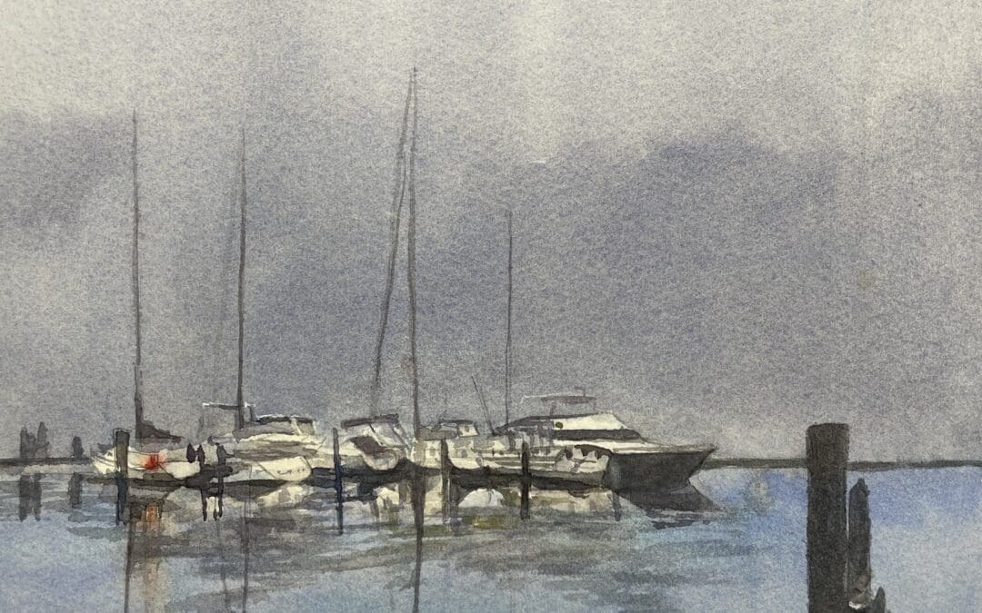 Cold Day at the Harbor