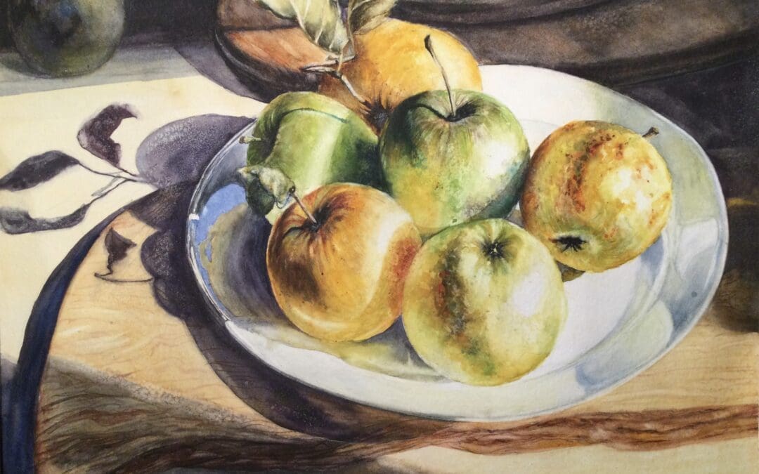 Afternoon.Golden delicious
