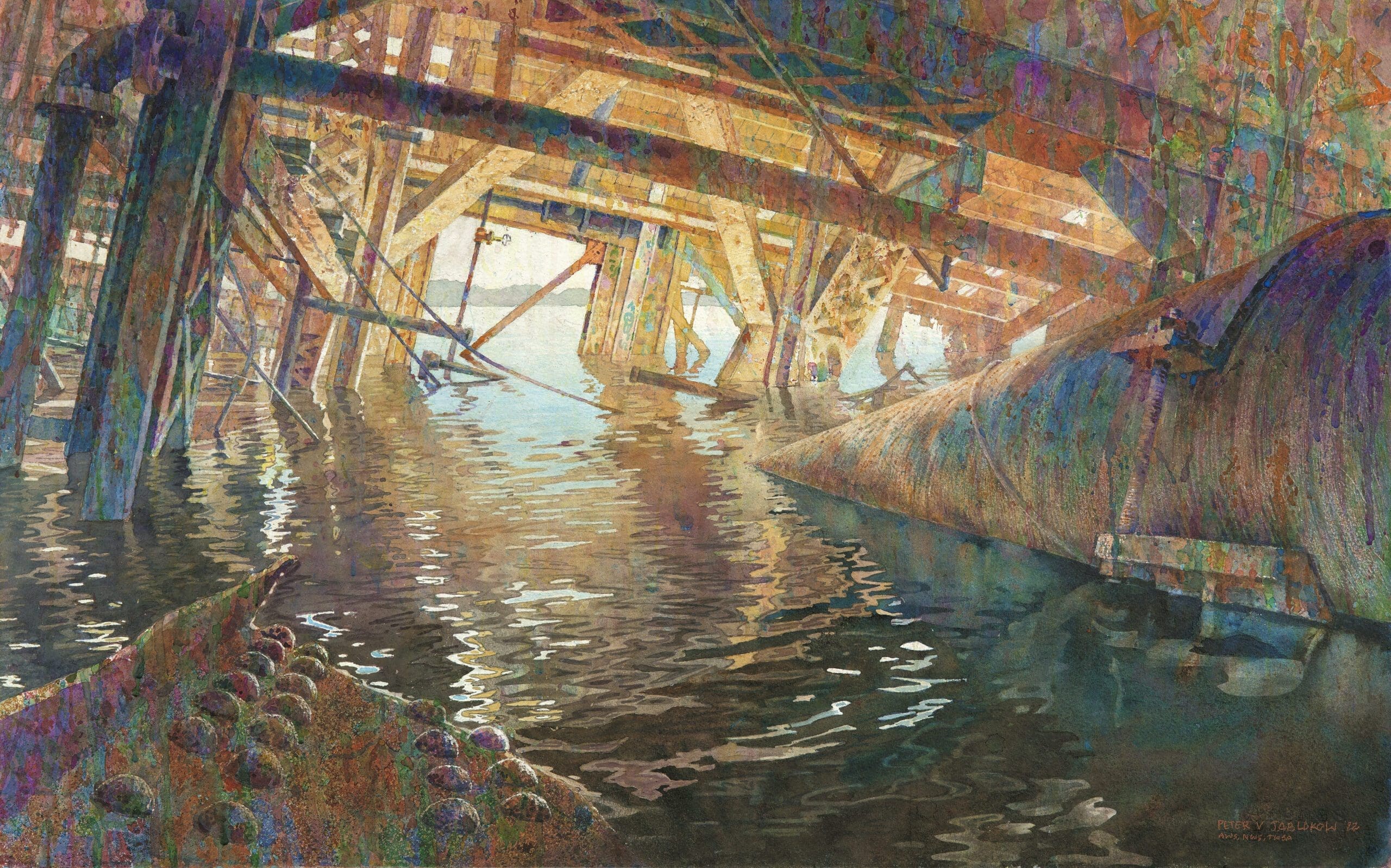 Jablokow_Quincy-Dredge-interior-in-Summer