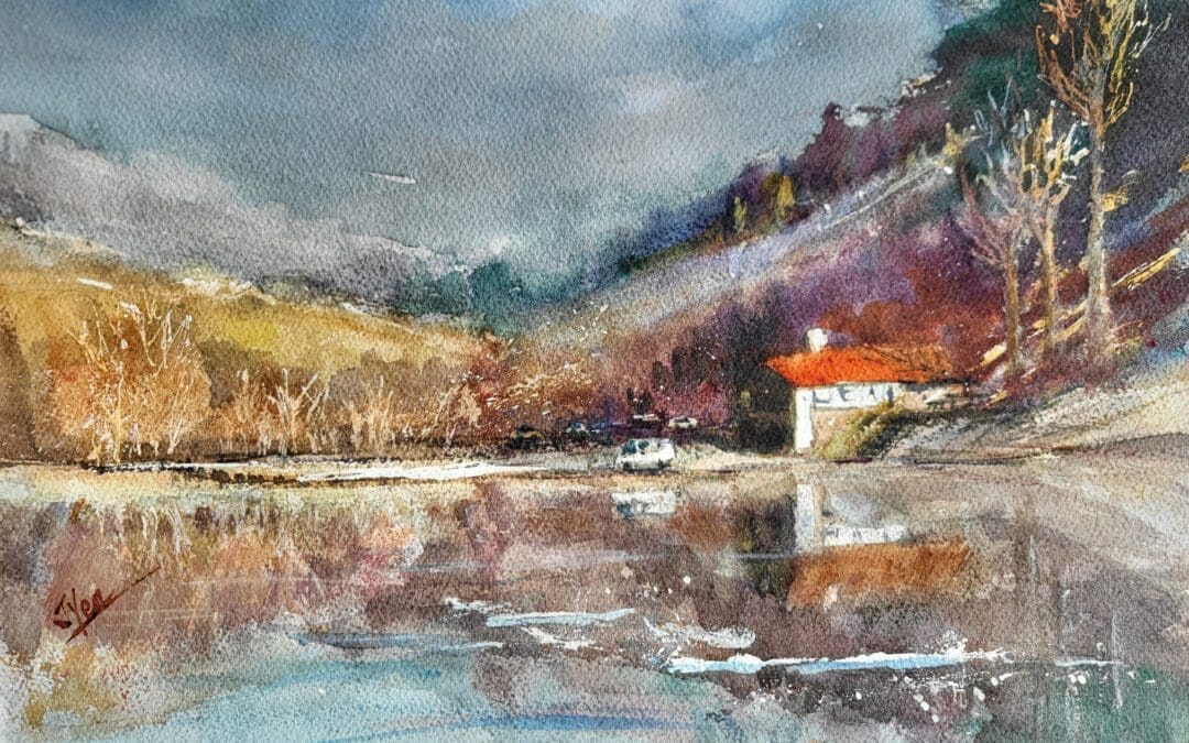 Autumn at Lake House