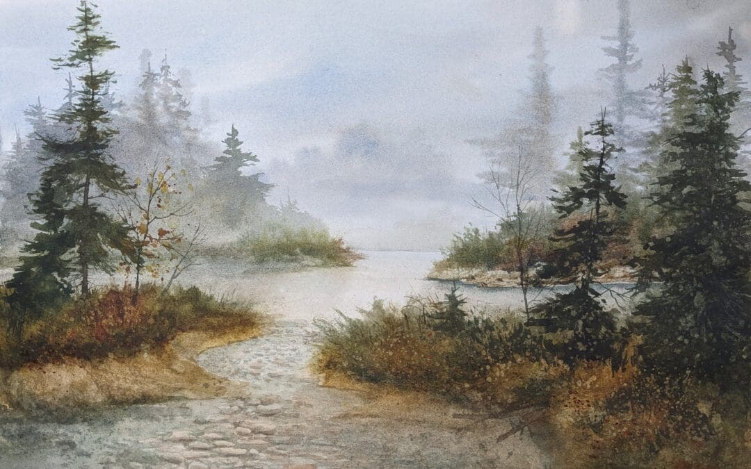 Foggy Day at the Lake