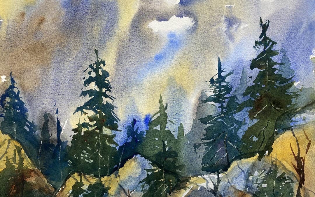 High country in the Olympics