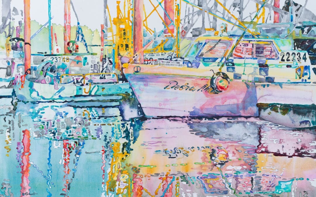 Boats in Prismatic Light