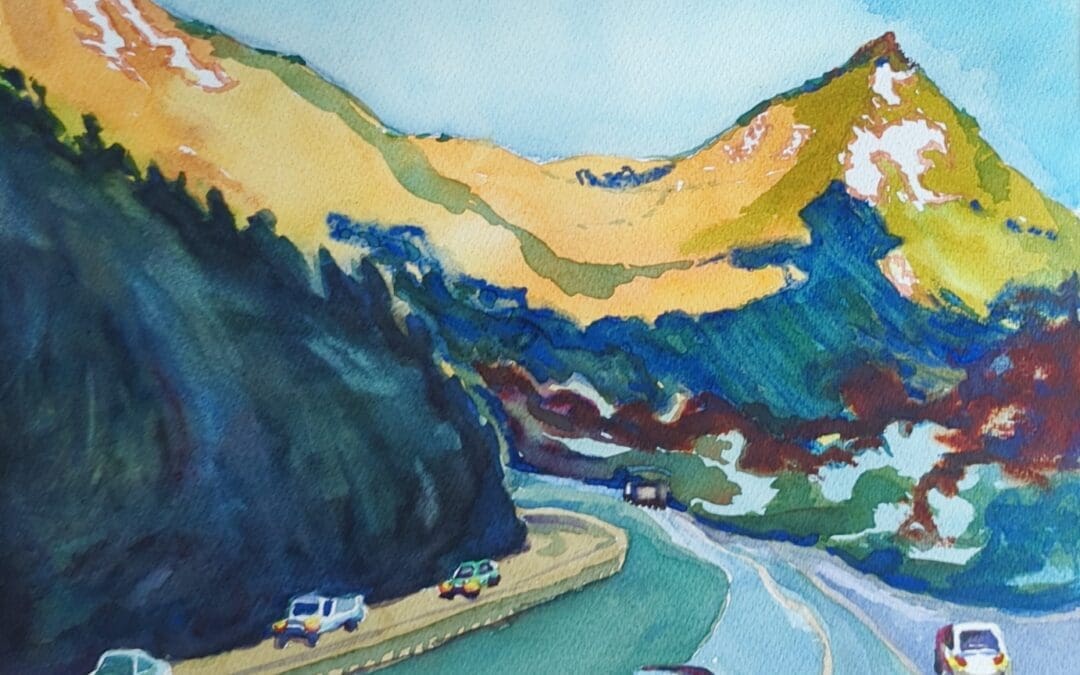 December dusk in Snoqualmie pass 6