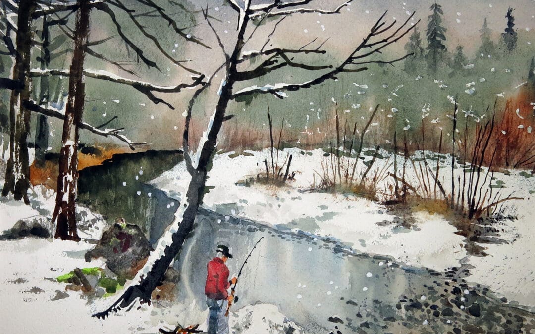 Fisherman on the River