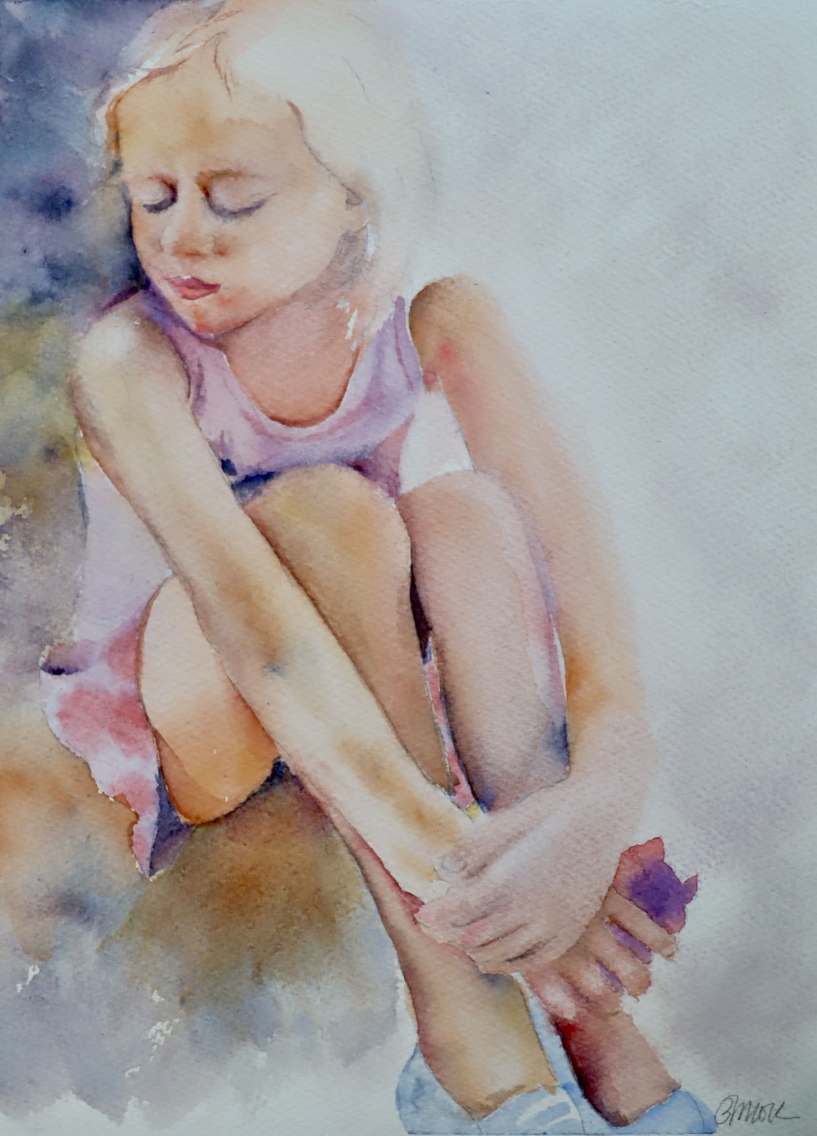 Being Arrow Take 2
Watercolor
Saunders Waterford Rough
Daniel Smith
10.5×14.5
