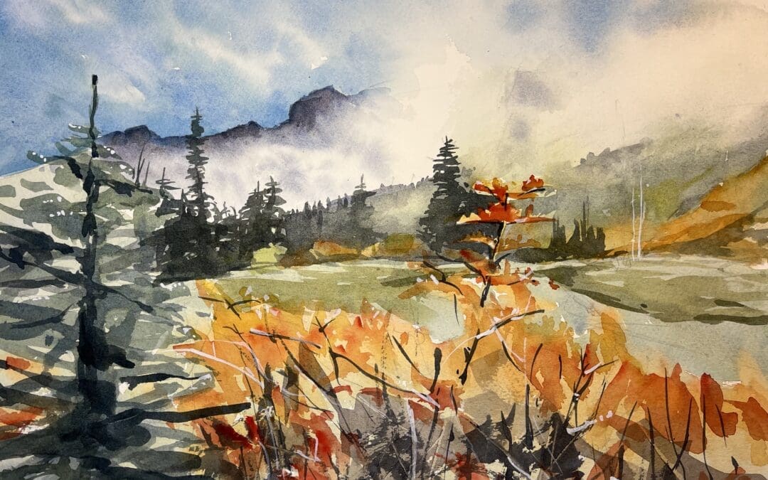 Rising Mist, Fall Color