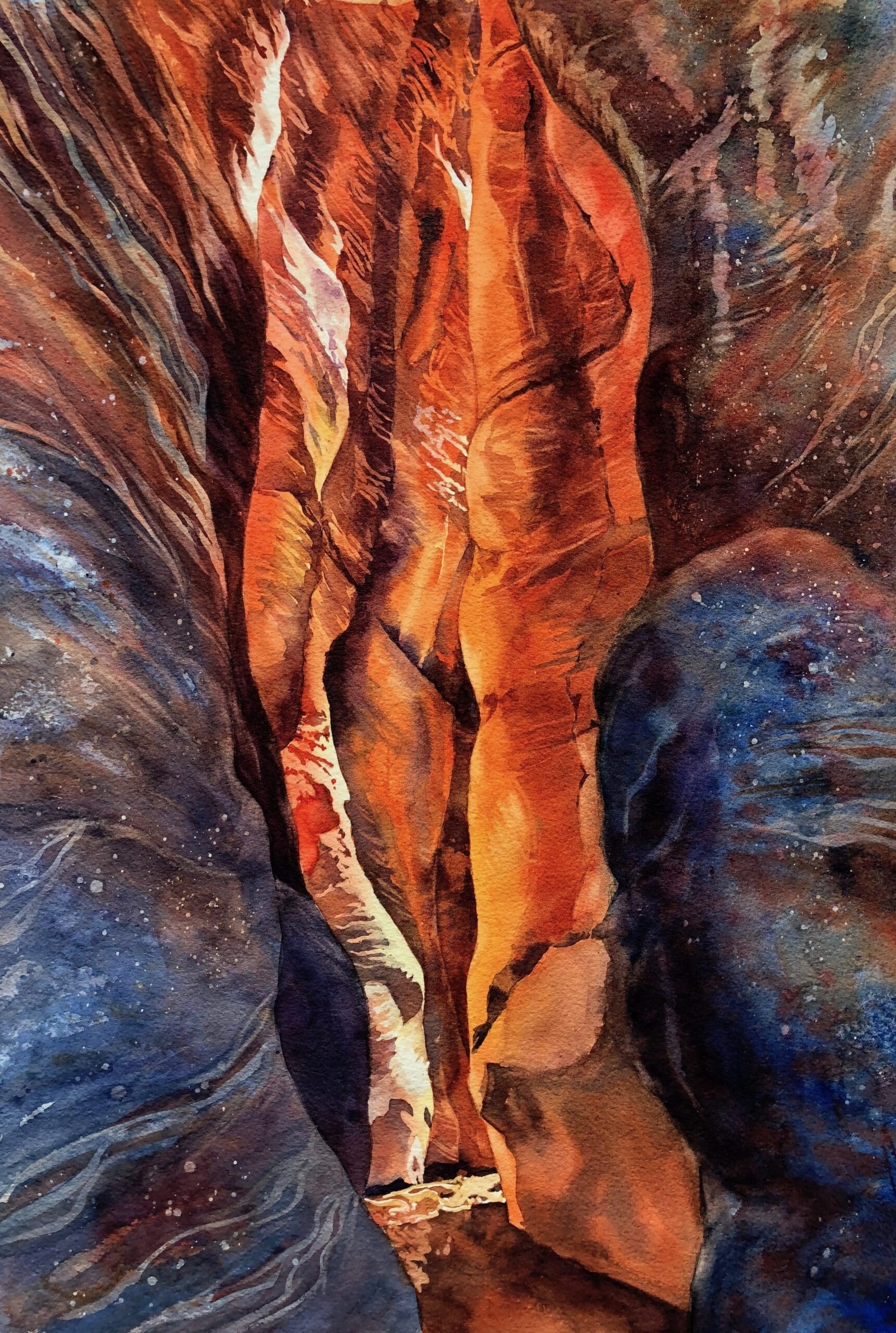 Lit from within northwest watercolor society