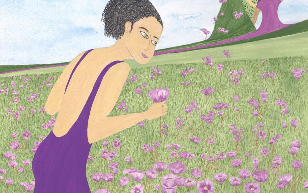 Dorothy Likes Lavender Poppies