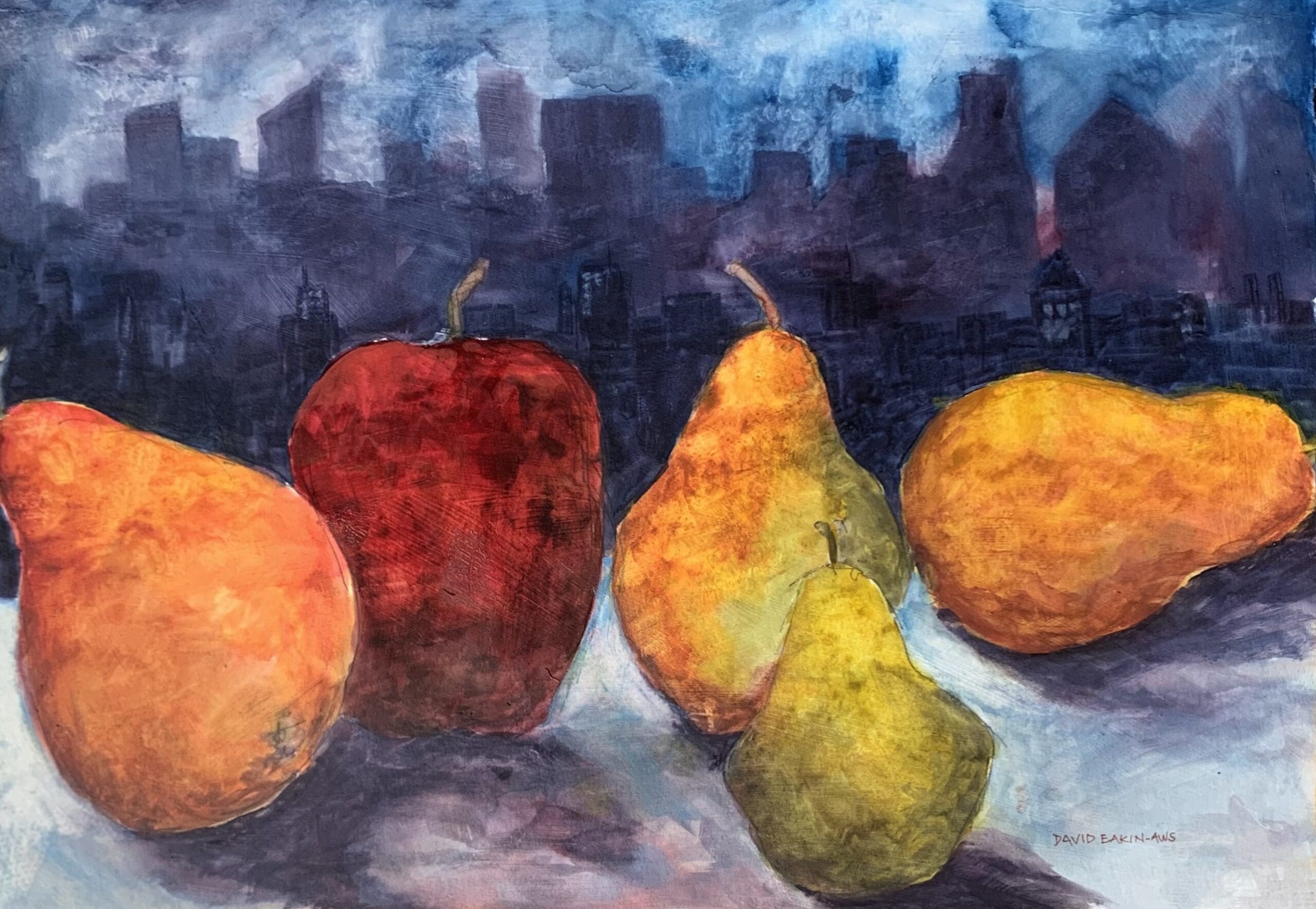 Eakin_David_New-York-Pears-III