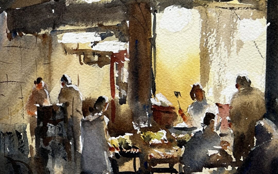 Getting street food