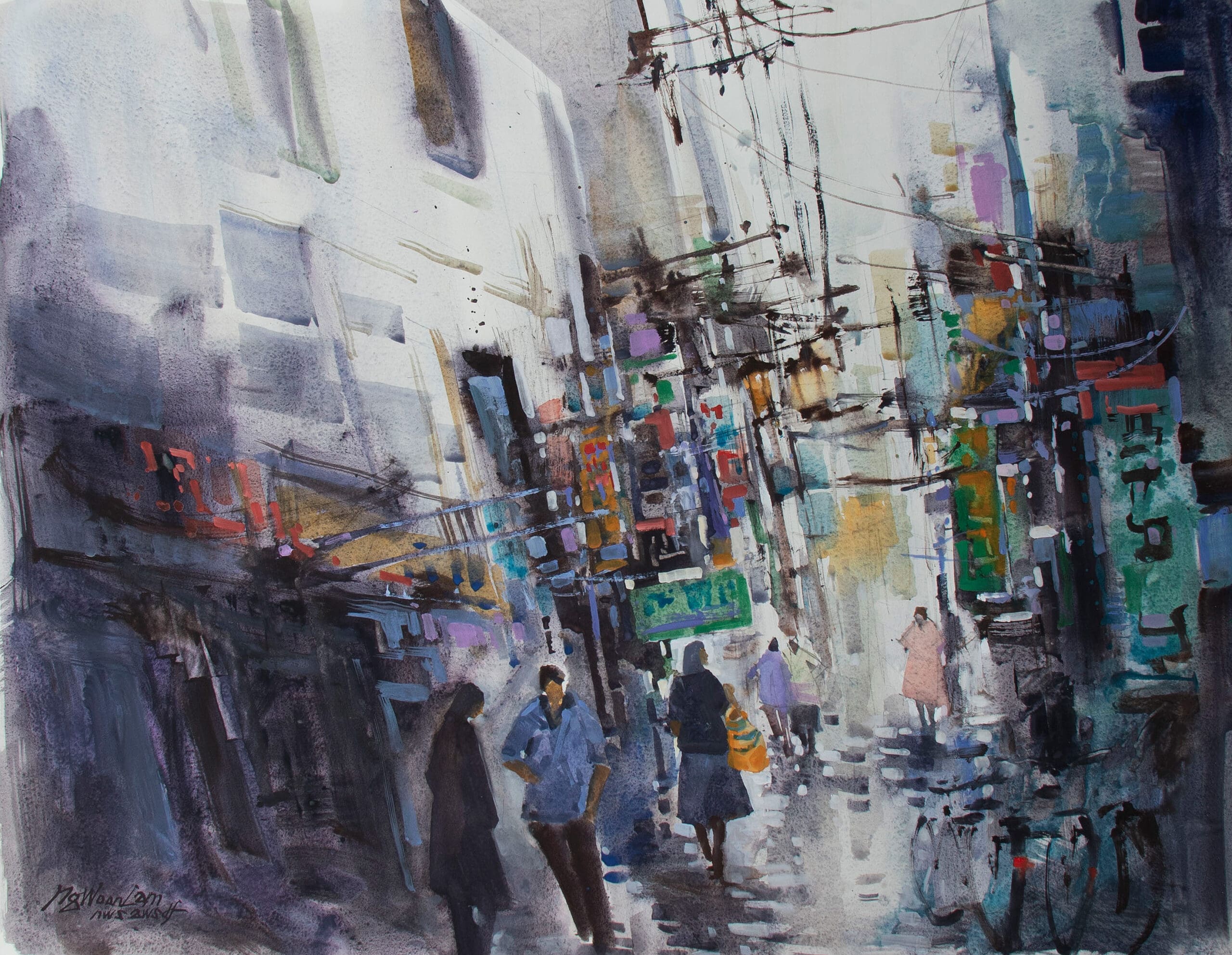 SlowWalkInTheCold_OsakaWinterImpression_24x35_WoonLamNg