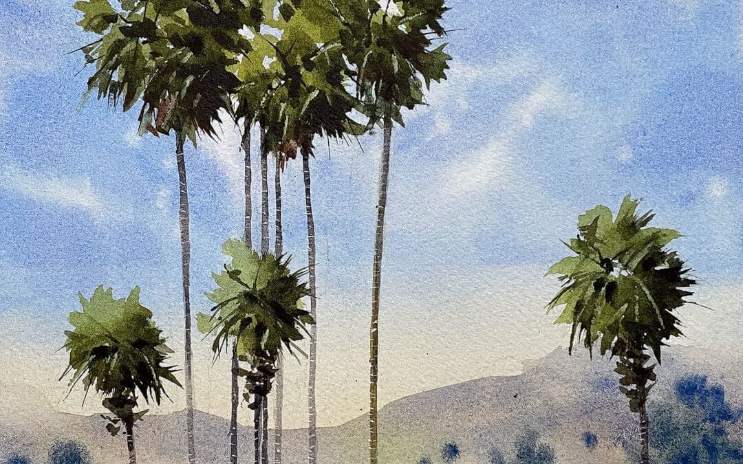Palms all around