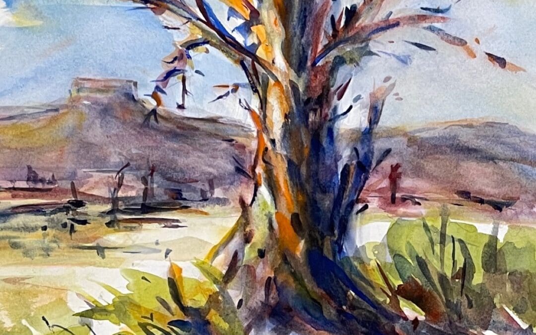 Desert Tree at Ghost Ranch, NM