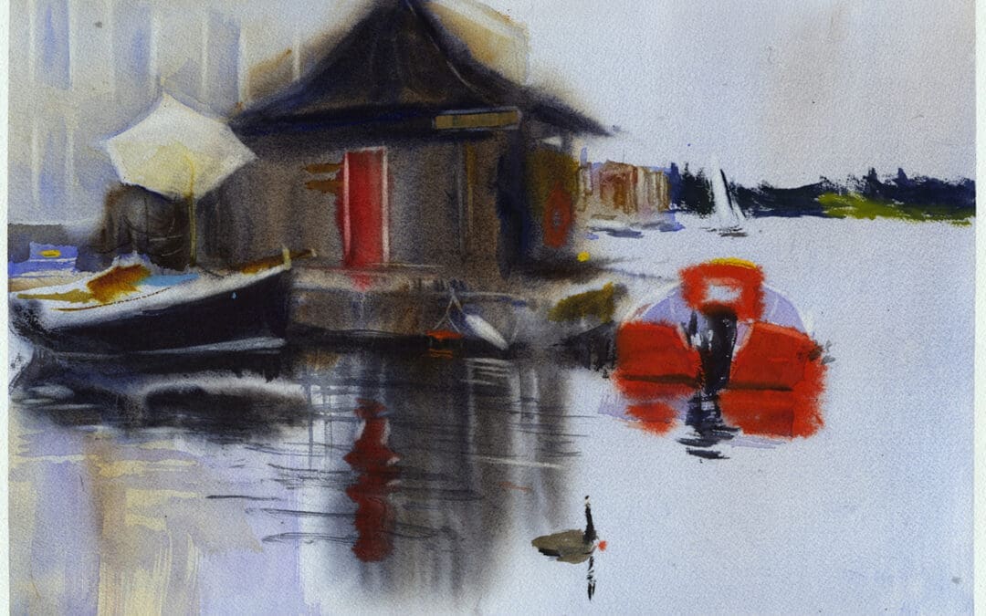 Center for Wooden Boats with Goose