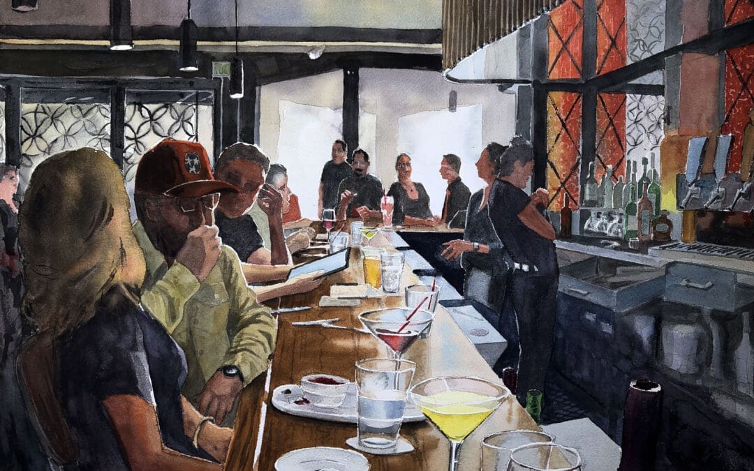 Scene from an Italian Restaurant