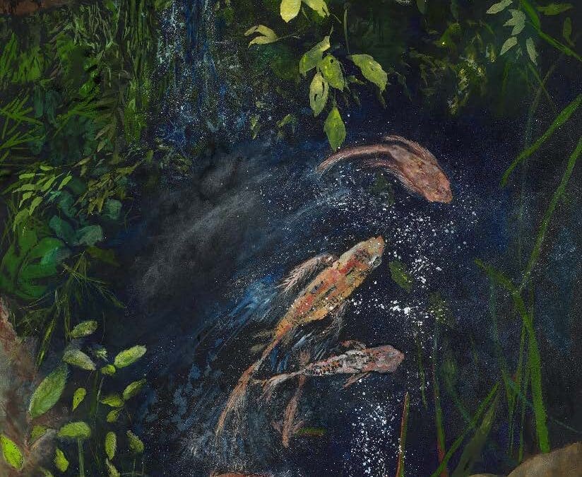 Luminous Koi