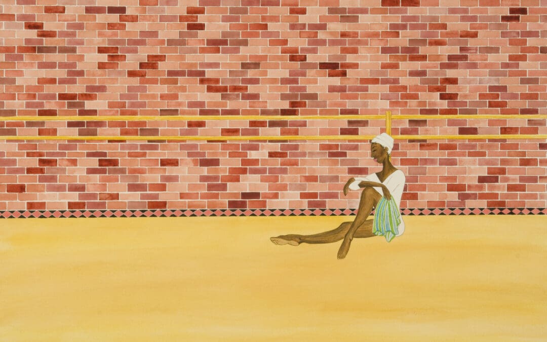 Rosa Parks Against Brick Walls and Bars, Usually