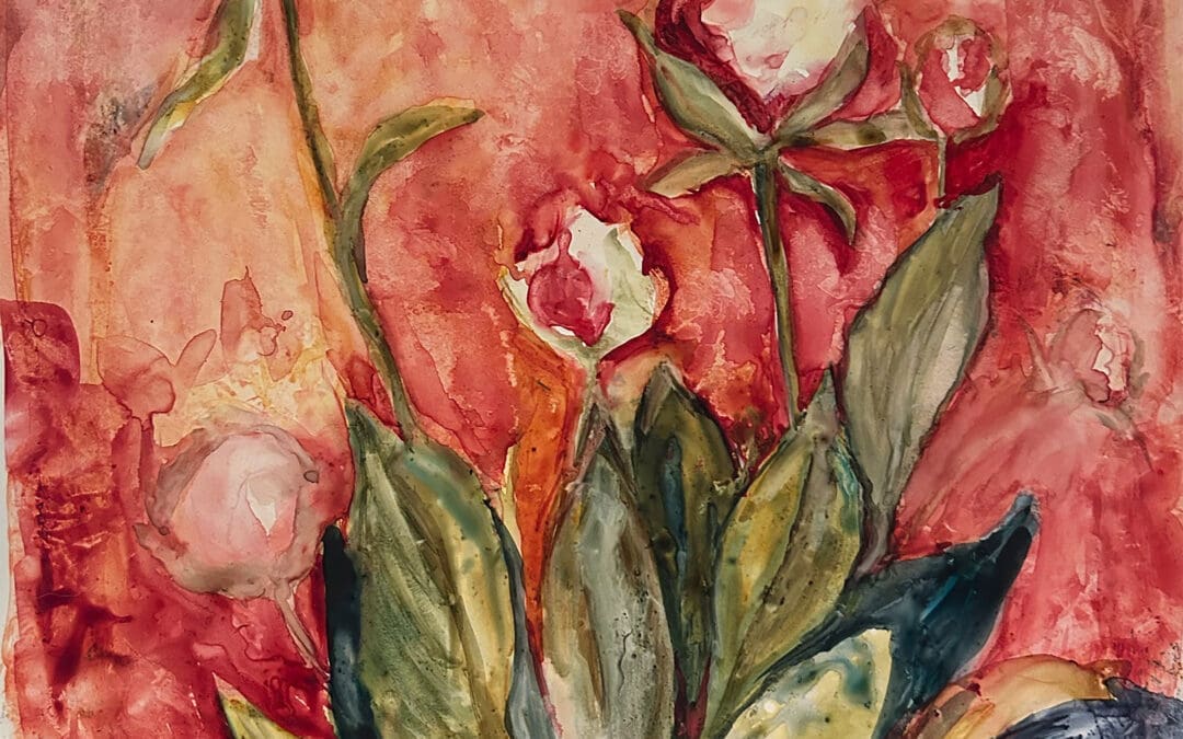 Sunset Peony