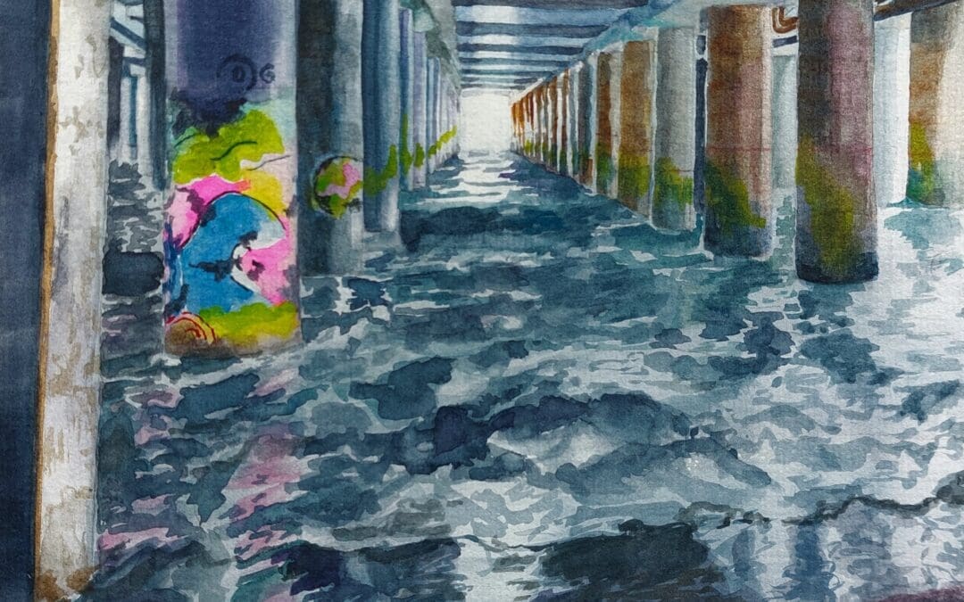 Under the Boardwalk