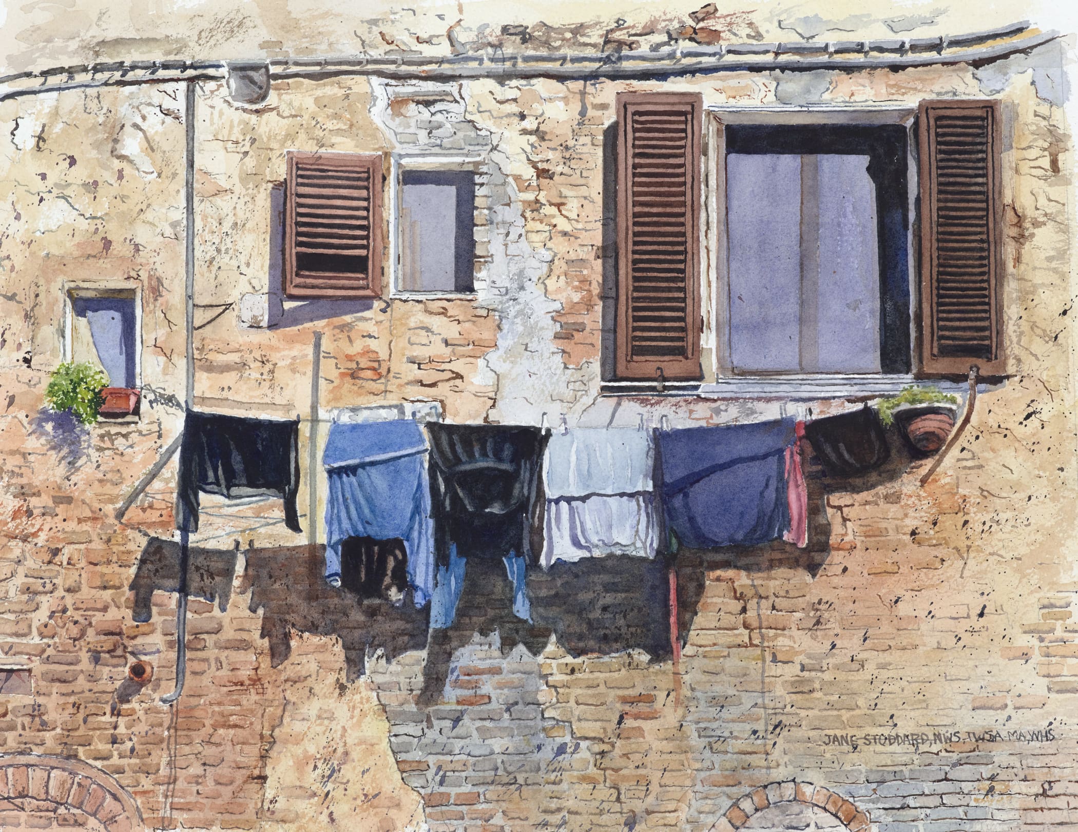 Wash-Line-Tuscany