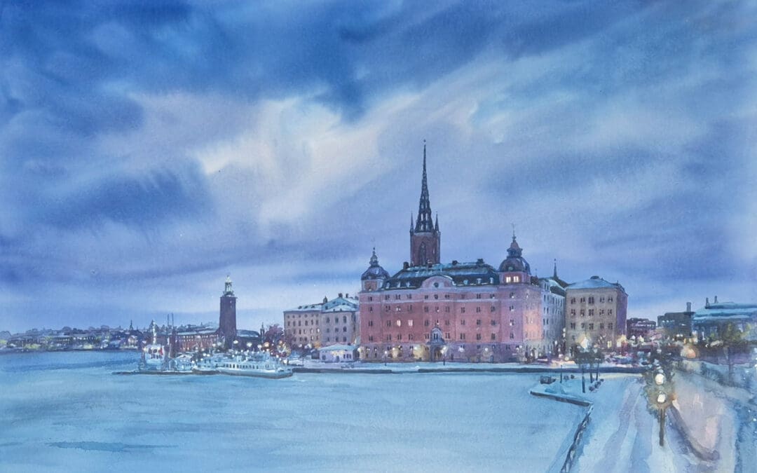 Stockholm in ice