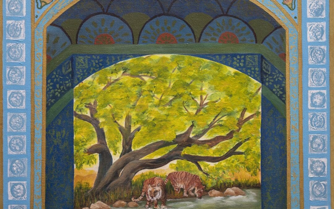 A Golden Morning Near Baku