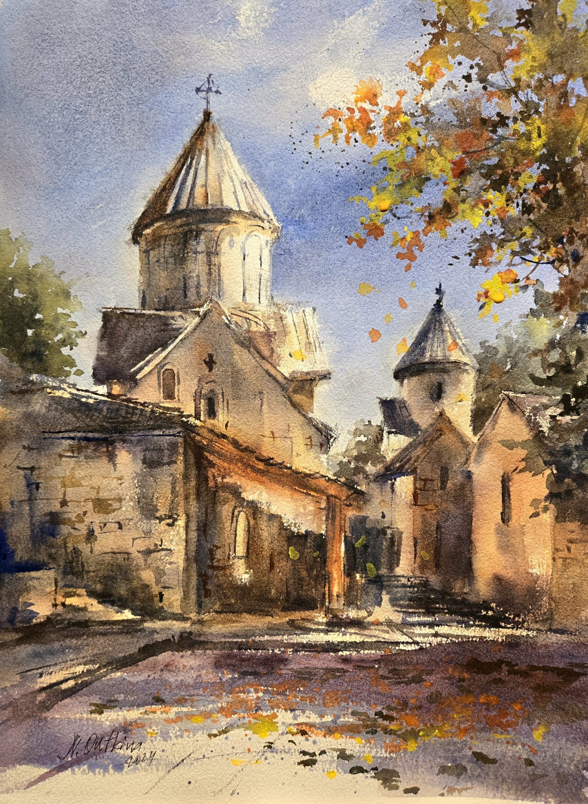 Canada-Natalia-Outkina-October-in-Armenia-WC-30×40-cm-300-USD