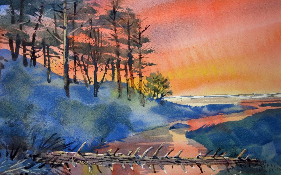 Boone Creek Sunset
