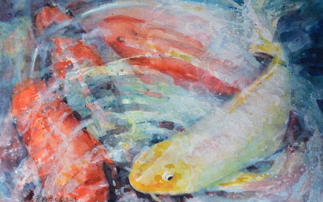 FOUR KOI