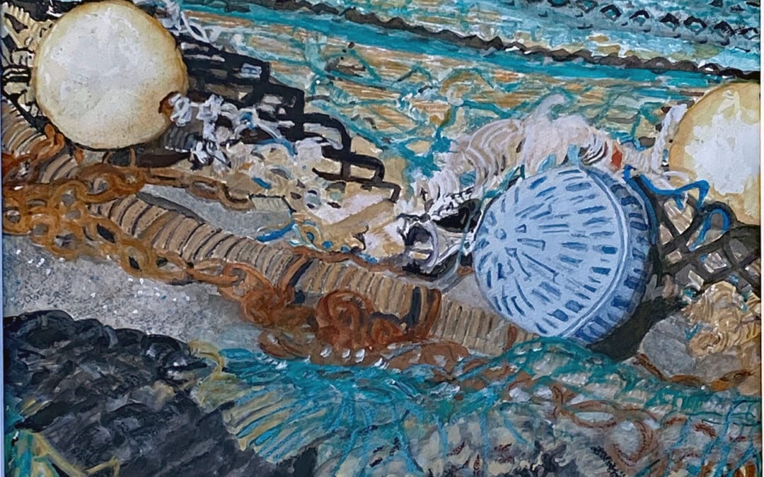 Floats and Nets Drying II