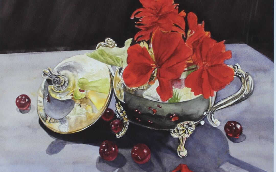 Crimson and Silver
