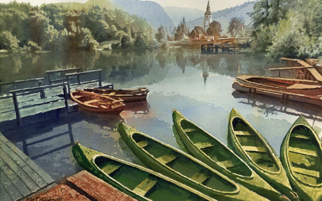 Lake Bohinj, Slovenia