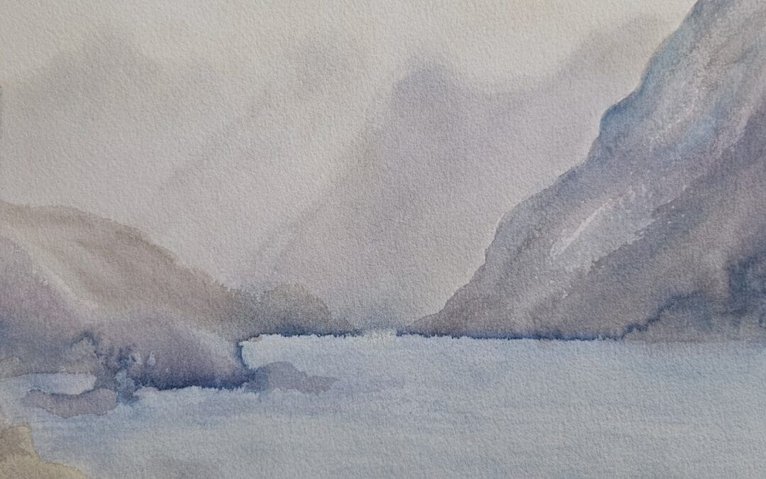 Loch Coriusk, morning mist