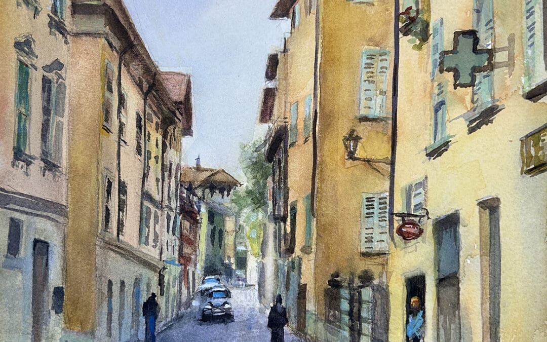 A Street in Varenna