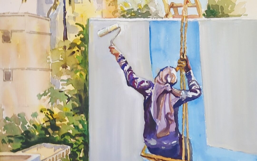 Painter from a different world