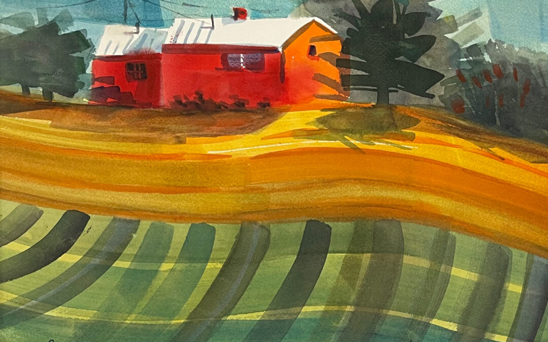 My Red Country Abode