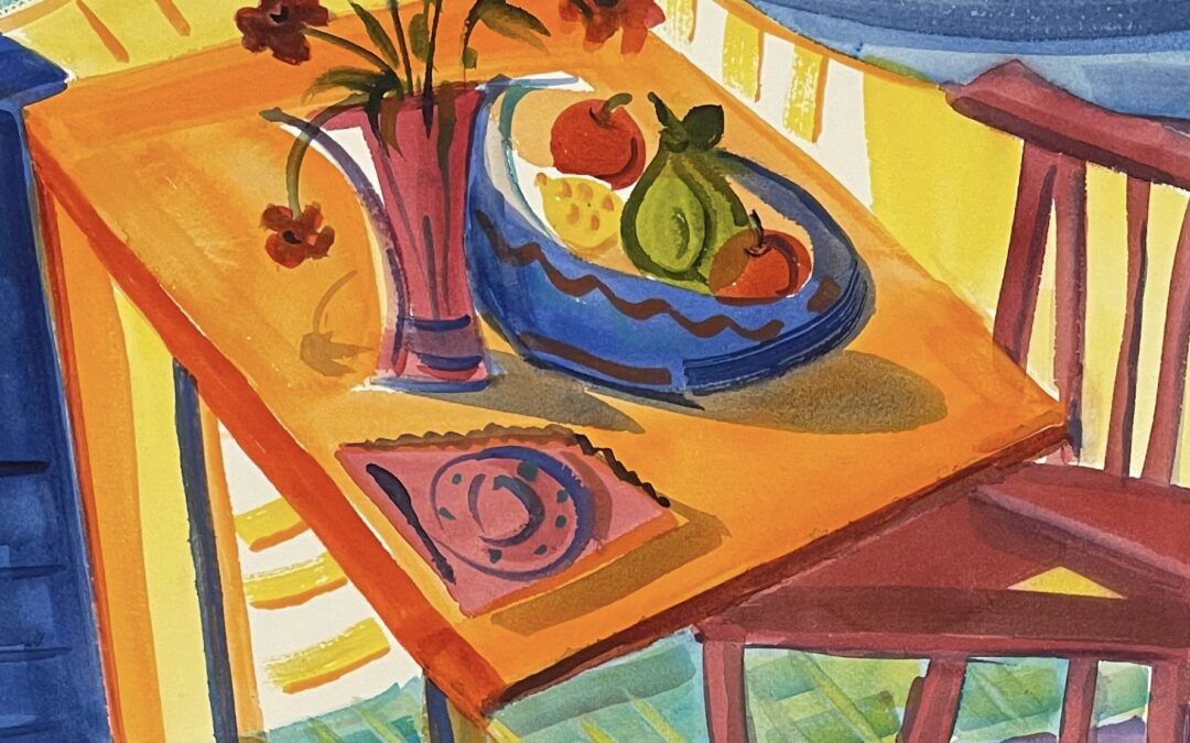 Table Set For Company