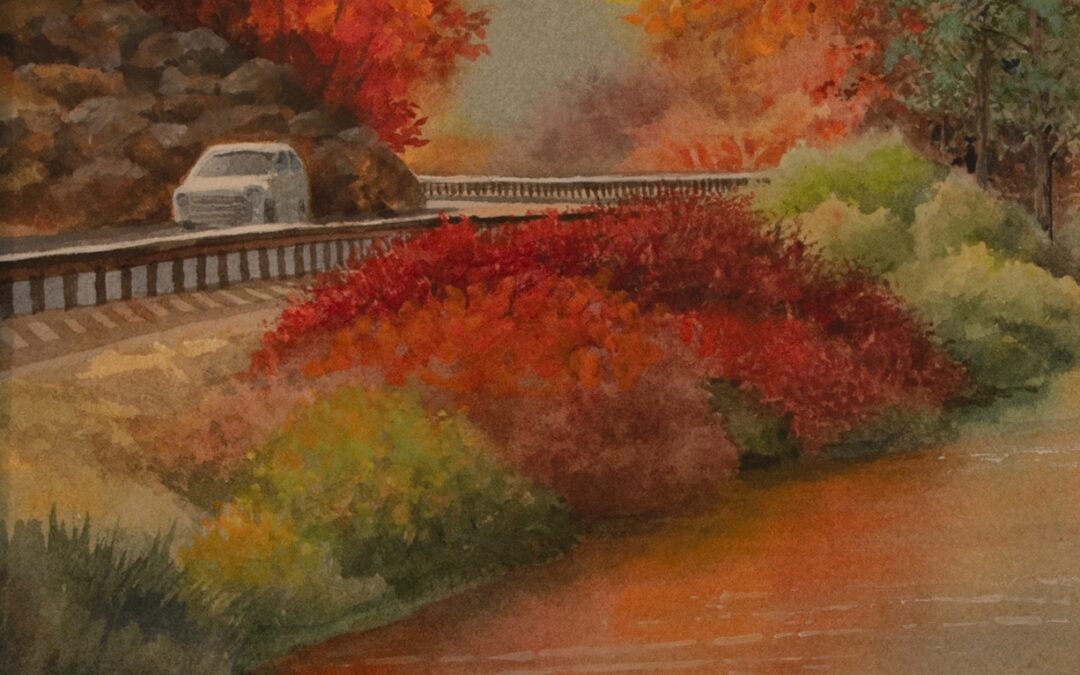 Fall on Highway 2