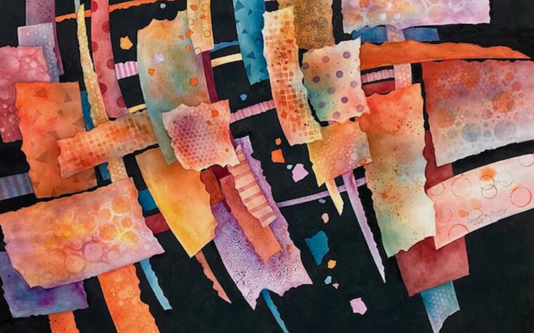Party Papers & Orange Confetti