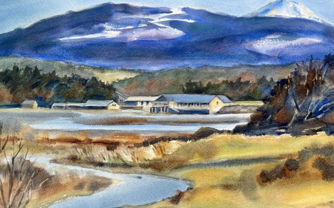 Winter Morning, Samish River